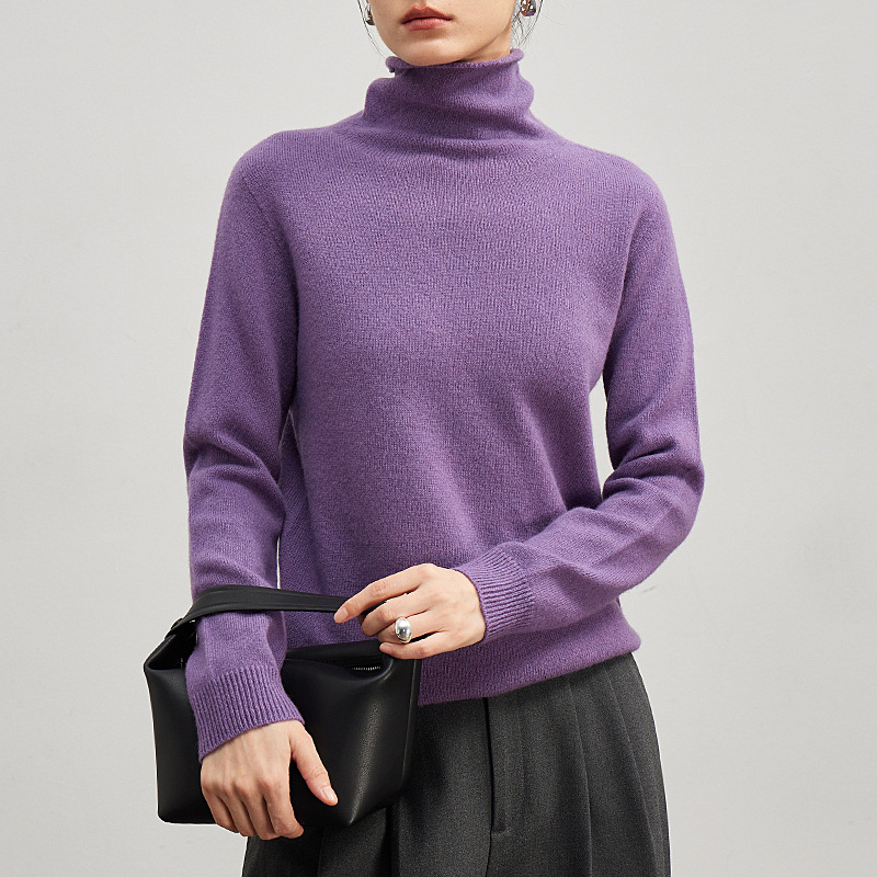 Sweaters & Cardigans | Pure Cashmere Roll Neck Jumper  – Womens Clothing Sweaters & Cardigans