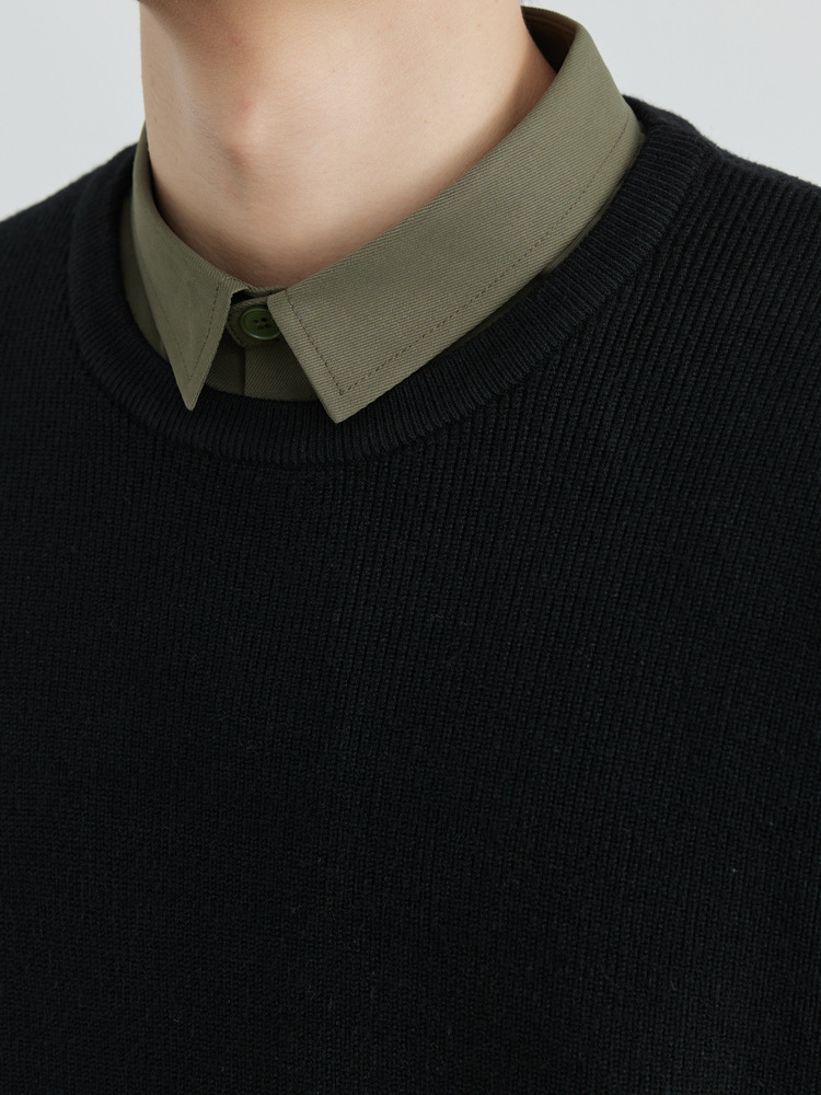 Sweaters & Cardigans | Pure Cashmere V-Neck Jumper  – Mens Clothing Mens