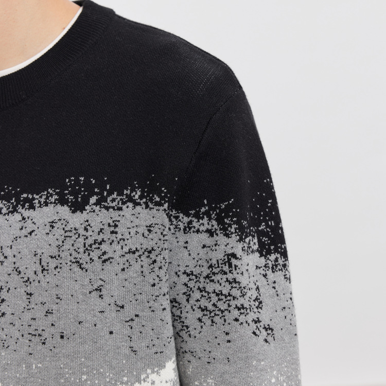 Sweaters & Cardigans | Pure Cotton Crew Neck Christmas Jumper  – Mens Clothing Mens