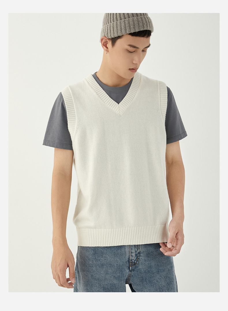 Sweaters & Cardigans | Pure Cotton Sleeveless Jumper  – Mens Clothing Mens