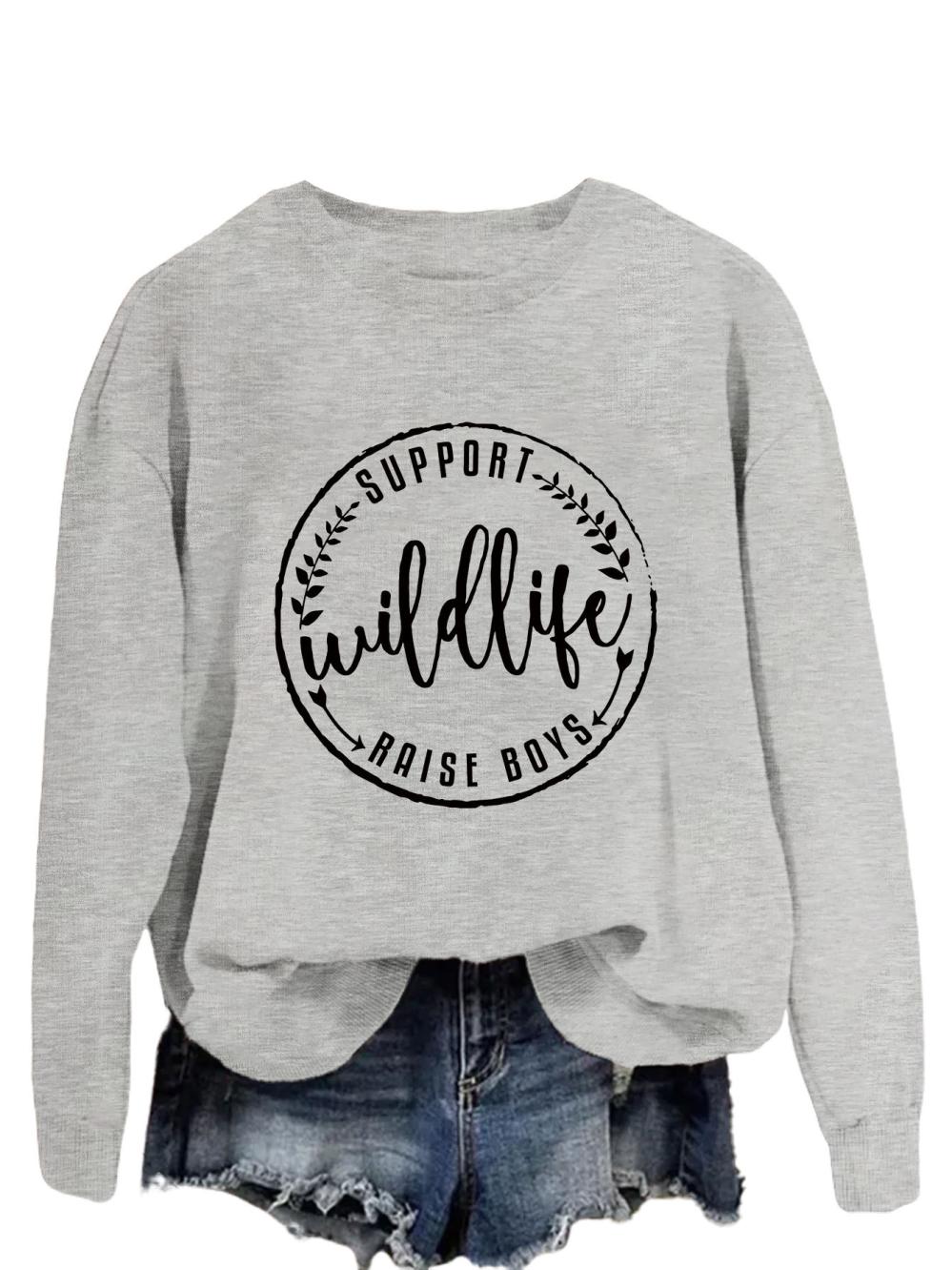 Sweaters & Cardigans | Pure Cotton Slogan Sweatshirt  – Womens Clothing Sweaters & Cardigans