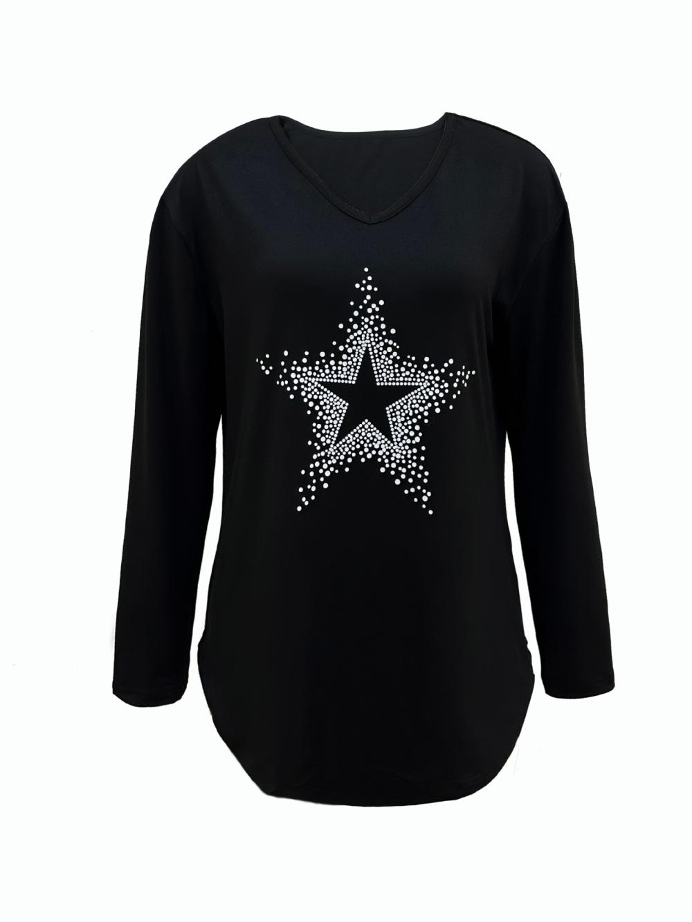 Sweaters & Cardigans | Soft Touch Star Crew Neck Jumper  – Womens Clothing Sweaters & Cardigans