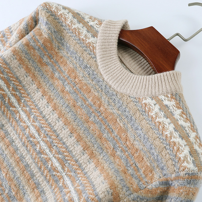 Sweaters & Cardigans | Supersoft Fair Isle Crew Jumper With Wool  – Mens Clothing Mens