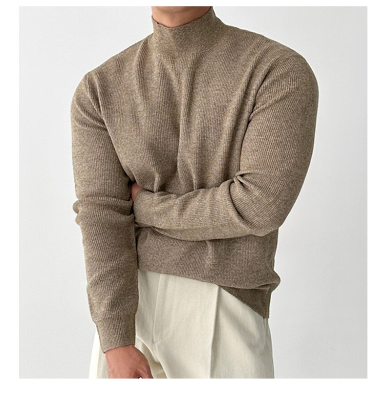 Sweaters & Cardigans | Supersoft High Neck Jumper With Wool  – Mens Clothing Mens