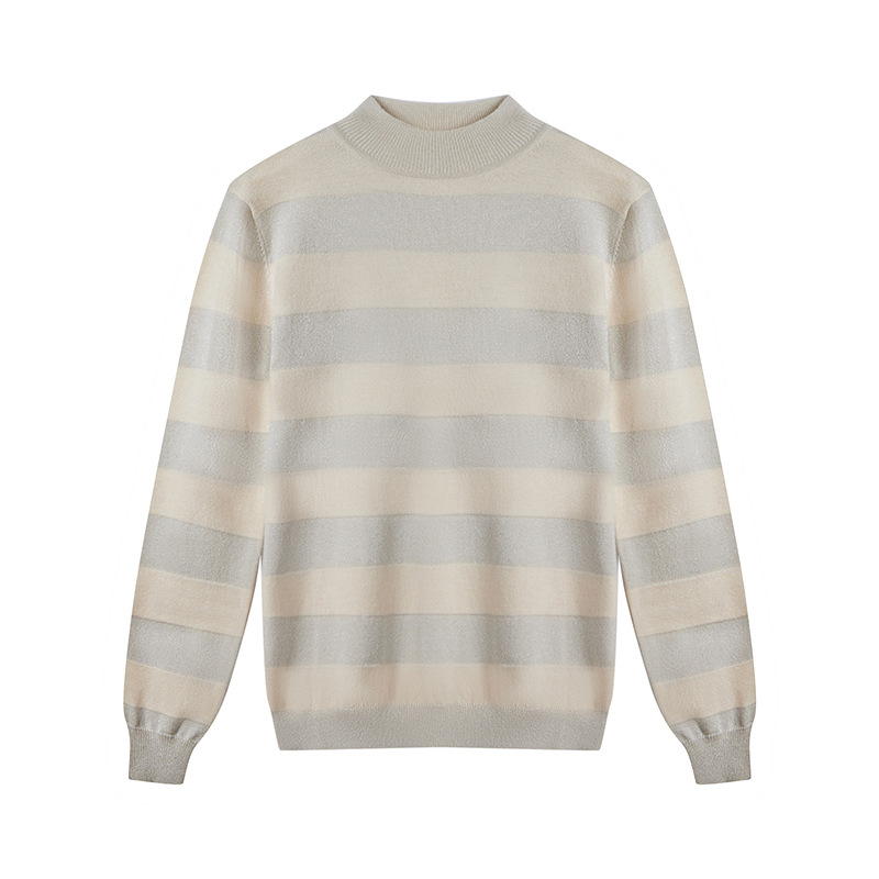 Sweaters & Cardigans | Supersoft Striped Crew Neck Jumper  – Womens Clothing Sweaters & Cardigans