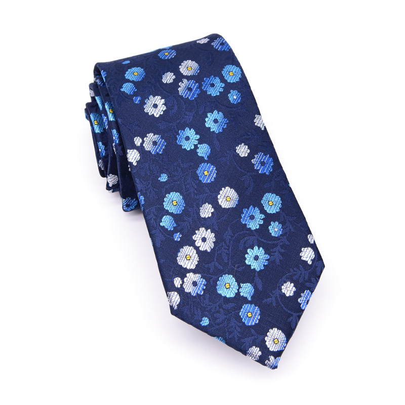 Ties | Floral Pure Silk Tie  – Mens Accessories Mens