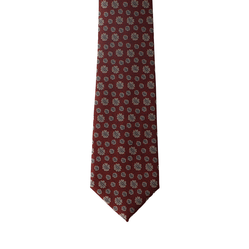 Ties | Pure Silk Dogstooth Tie  – Mens Accessories Mens