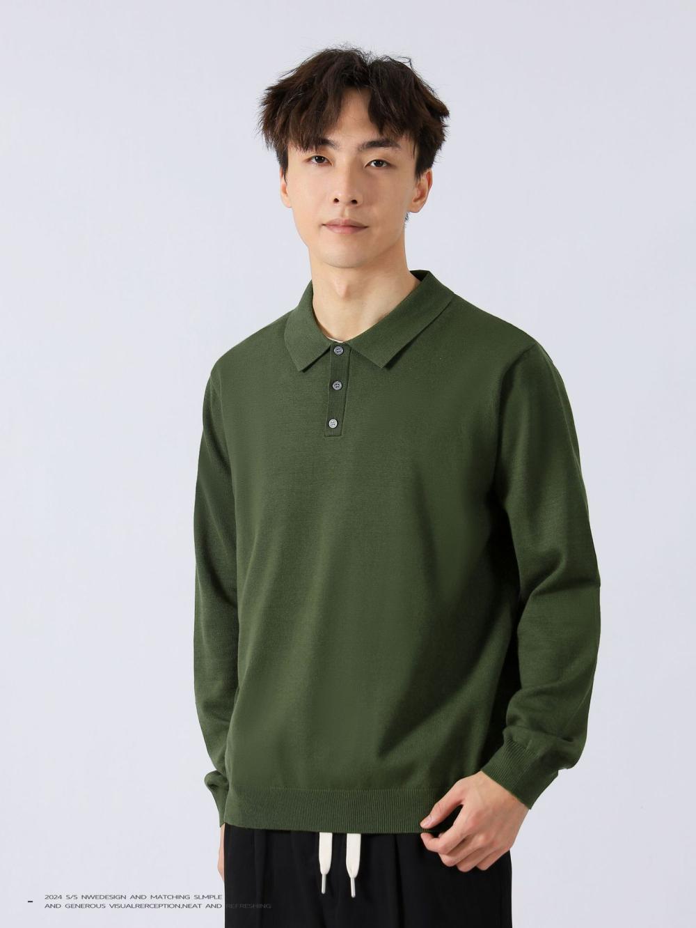 Tops, T-Shirts & Polos | Cotton Rich Knitted Polo Shirt  – Mens Clothing Mens