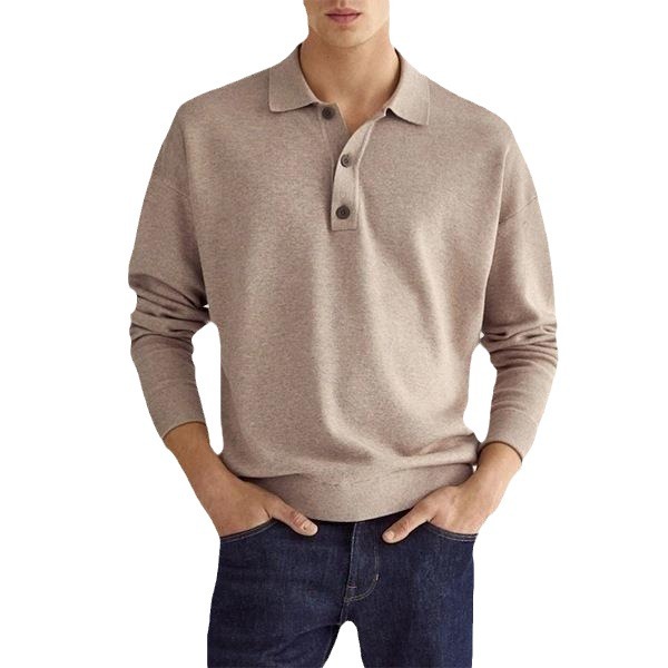 Tops, T-Shirts & Polos | Extra Fine Merino Blend Knitted Polo Shirt  – Mens Clothing Mens