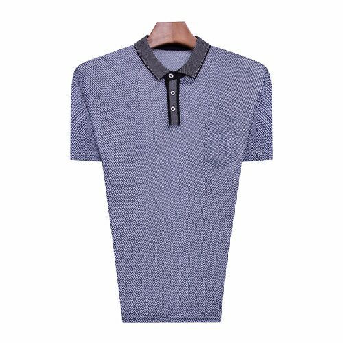 Tops, T-Shirts & Polos | Pure Cotton Jacquard Polo Shirt  – Mens Clothing Mens