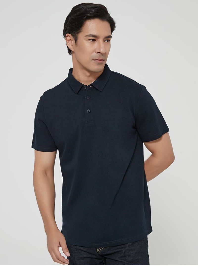 Tops, T-Shirts & Polos | Pure Cotton Polo Shirt  – Mens Clothing Mens